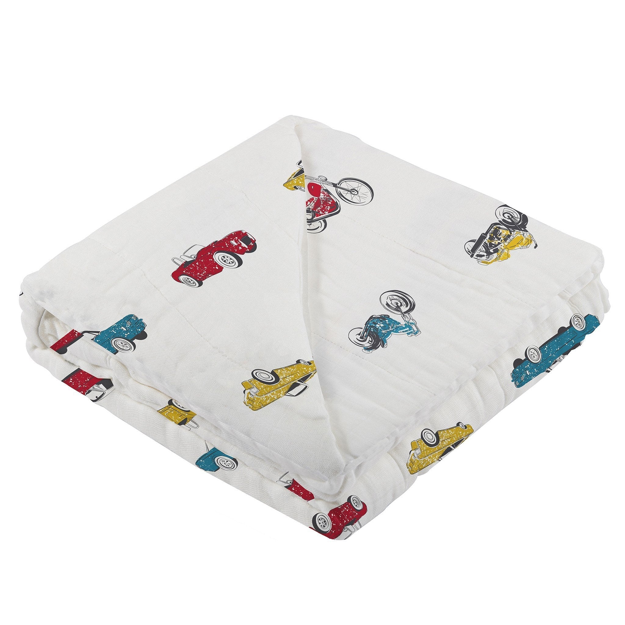 Vintage Muscle Cars and Motorcycles Newcastle Blanket