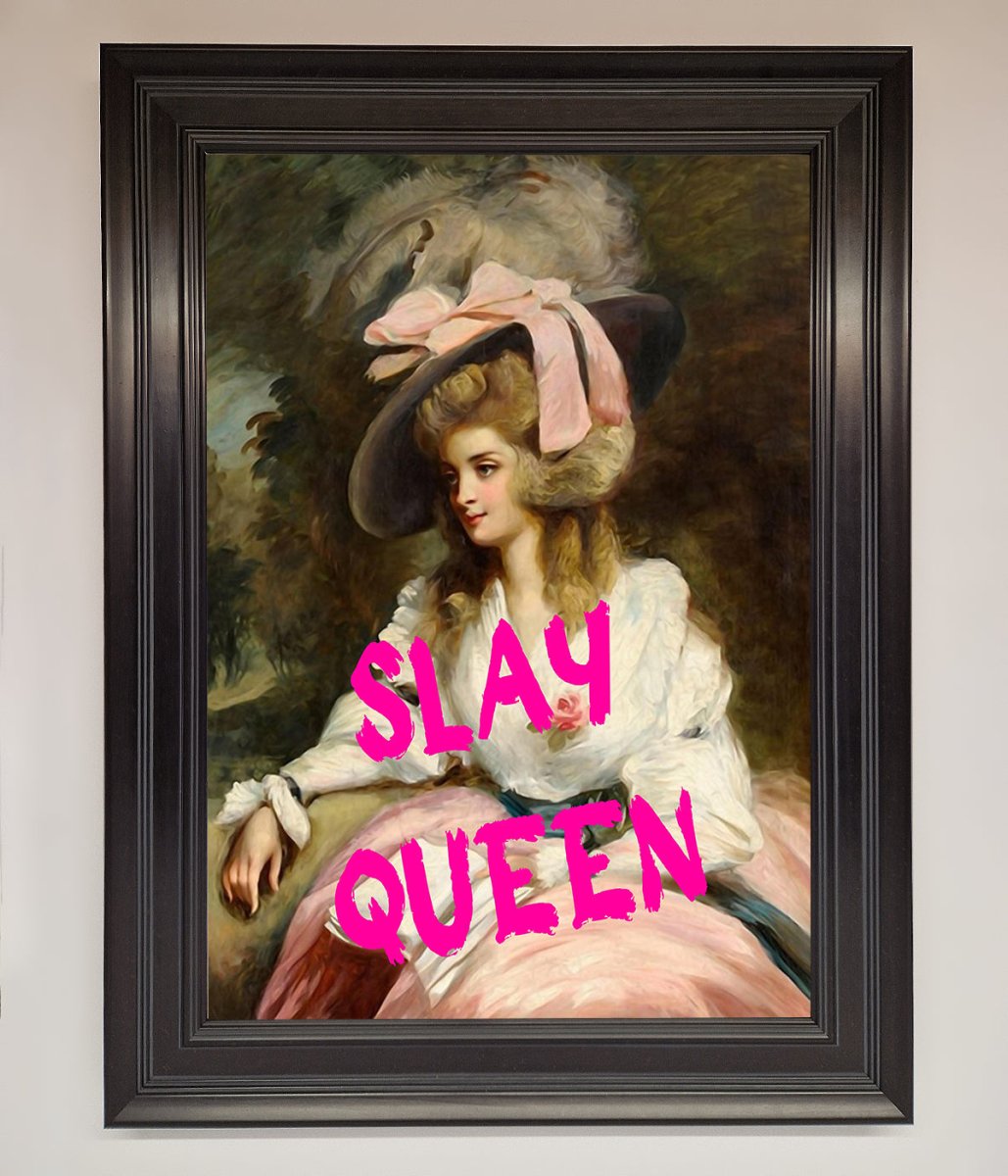 Slay Queen Framed Poster - Zestio