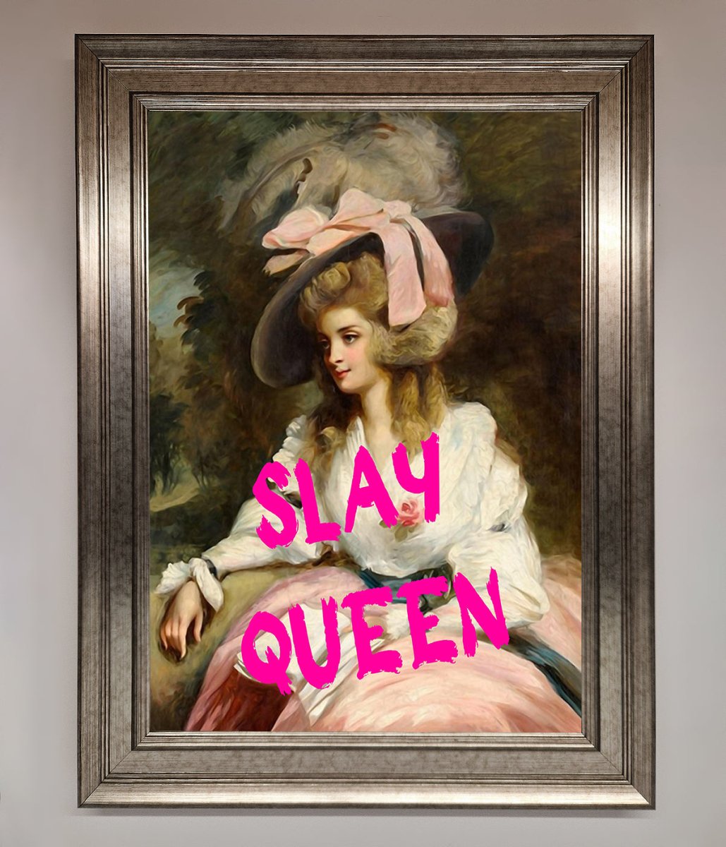 Slay Queen Framed Poster - Zestio