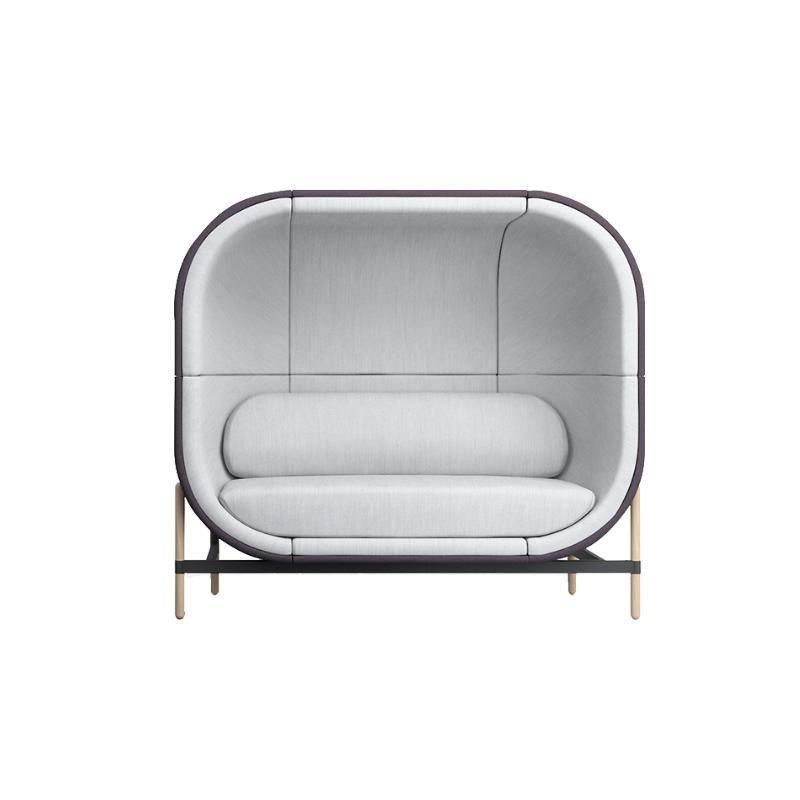 Space Egg Shape Two Seater Sofa, Single Seater