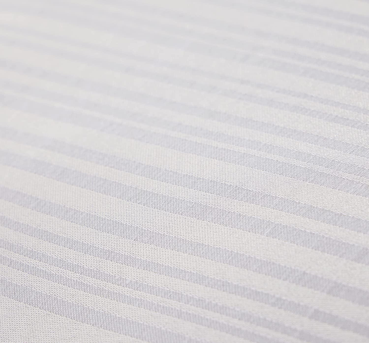 OLIVIA ROCCO Stripe Jacquard Reversible Cotton Blend Duvet Cover Set With Pillowcases, Eco Friendly Bedding In Multiple Sizes And Colours