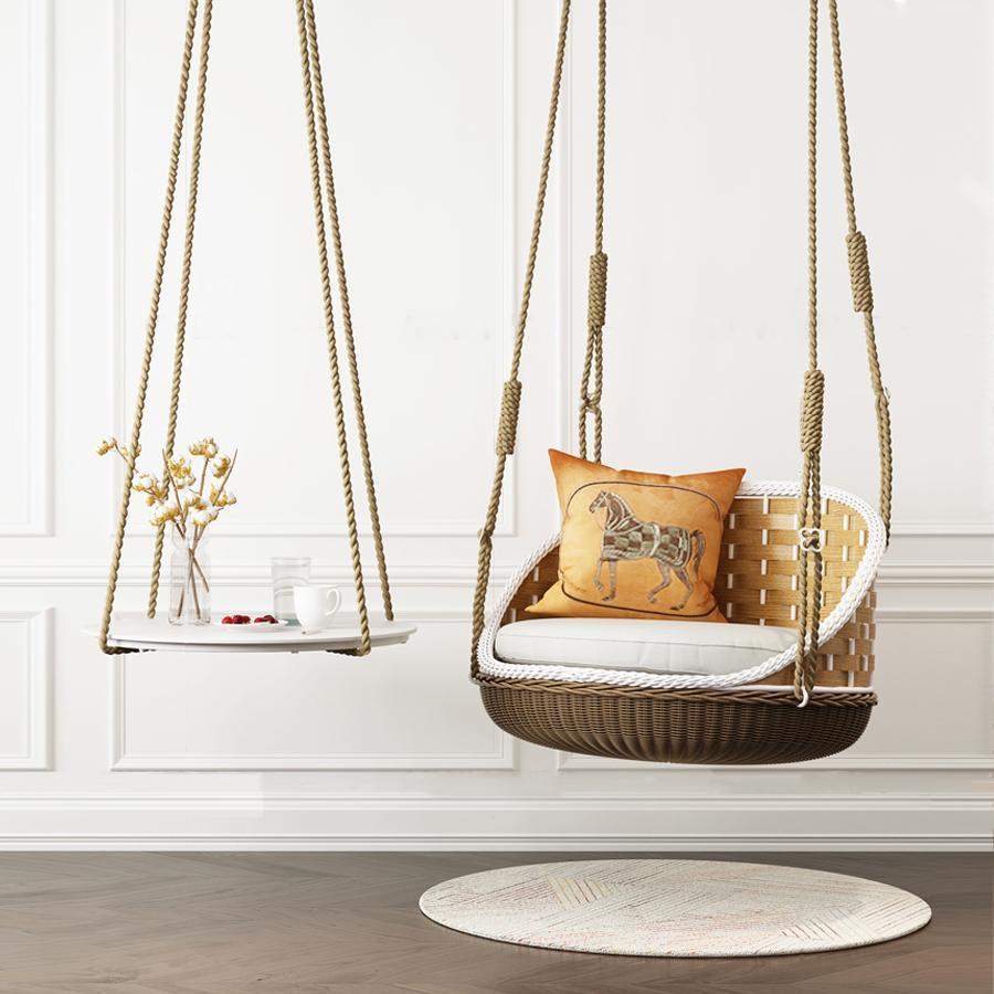 SU121 Swing Hanging Armchair, Outdoor Furniture, Rattan