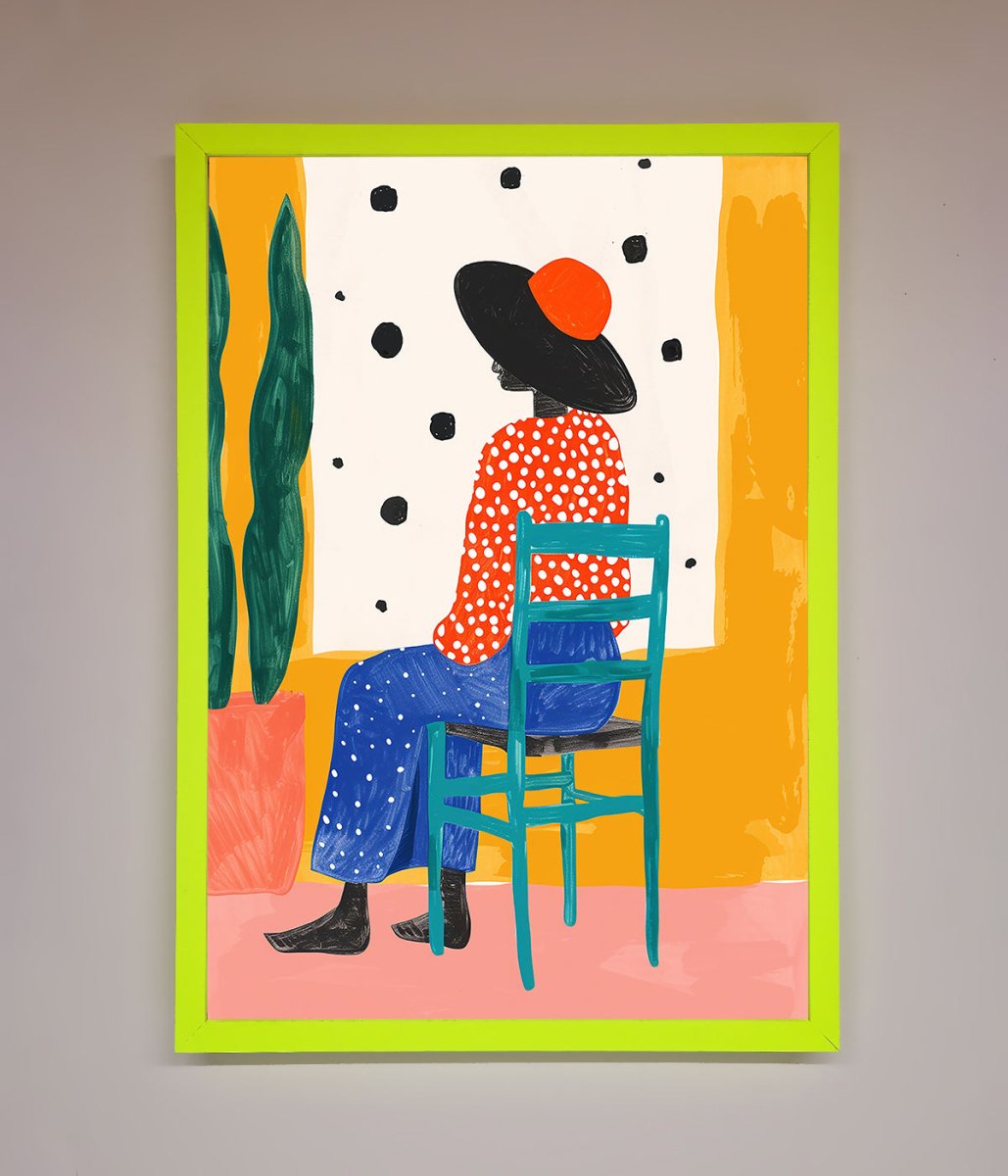 Take A Seat Framed Poster - Zestio