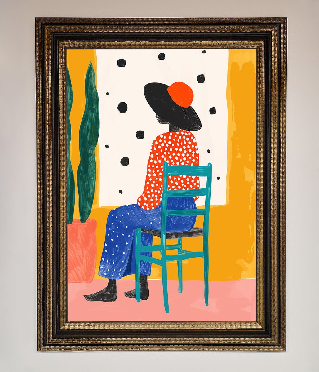 Take A Seat Framed Poster - Zestio