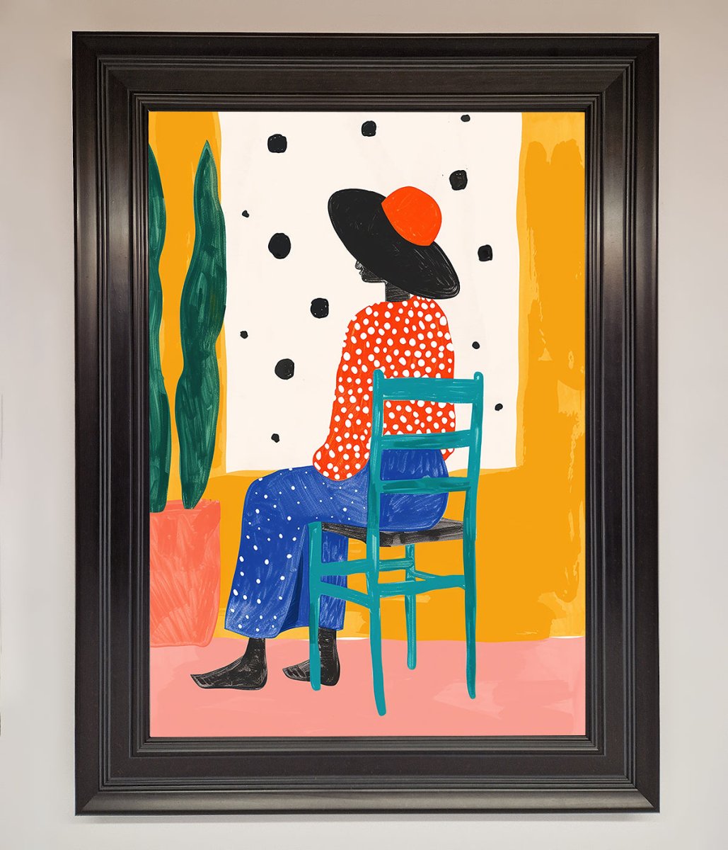 Take A Seat Framed Poster - Zestio