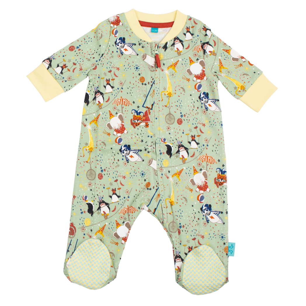 Showman Baby Green & Yellow 5 Piece Set