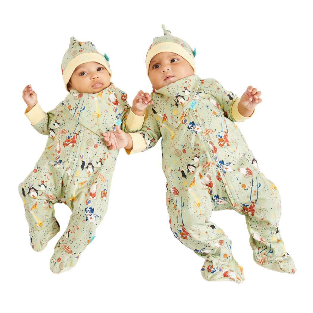 Showman Baby Green & Yellow 5 Piece Set