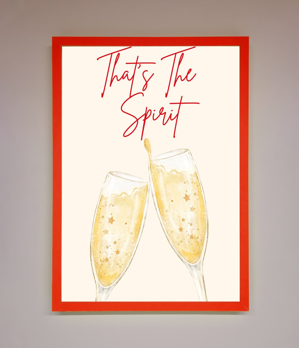 Thats The Spirit Framed Wall Art - Zestio