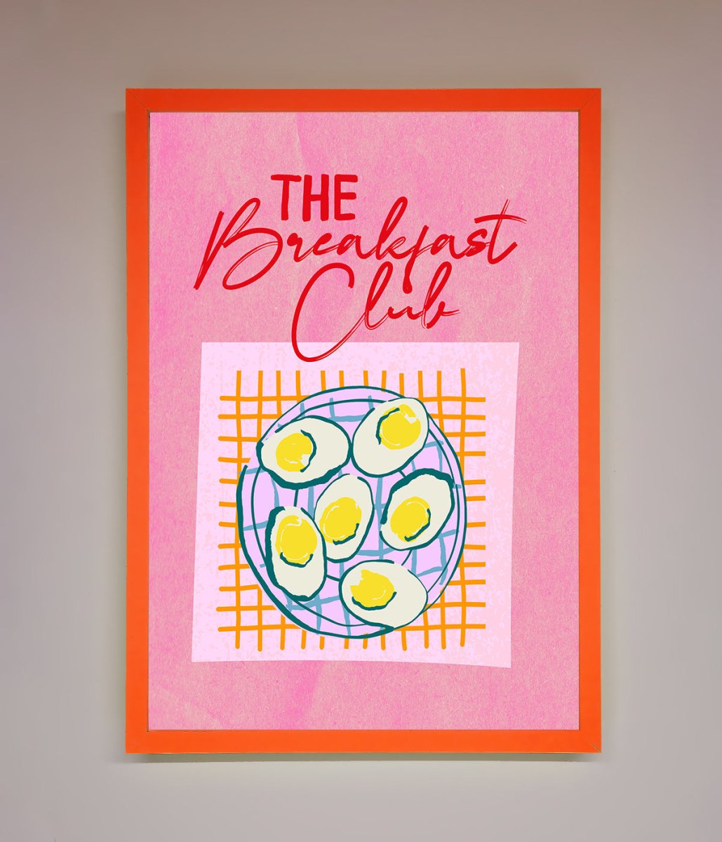The Breakfast Club Framed Wall Art - Zestio