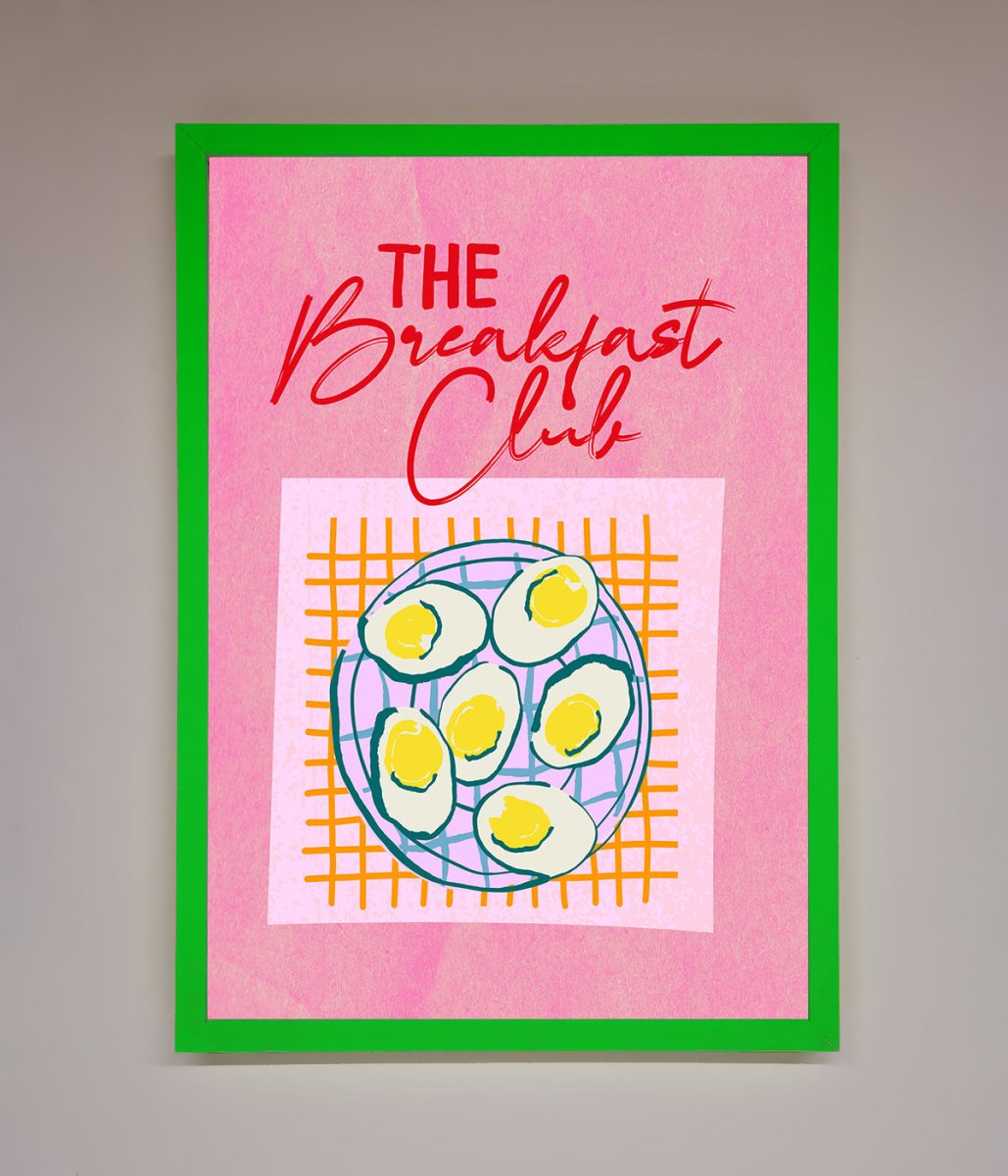 The Breakfast Club Framed Wall Art - Zestio