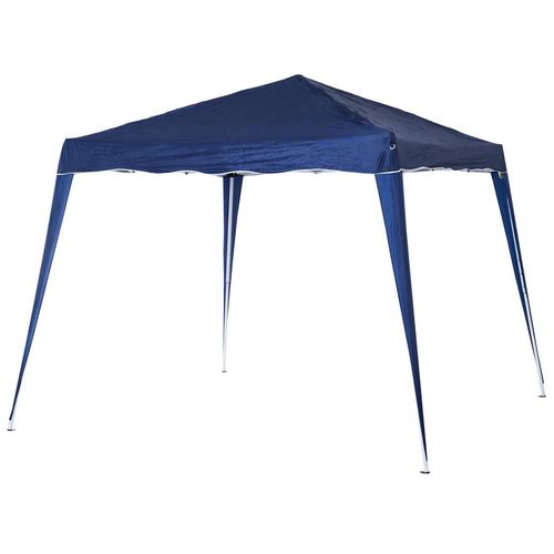 Outsunny Garden Pop up Gazebo Tent Party Water-resistant 2.5 x 2.5M Blue