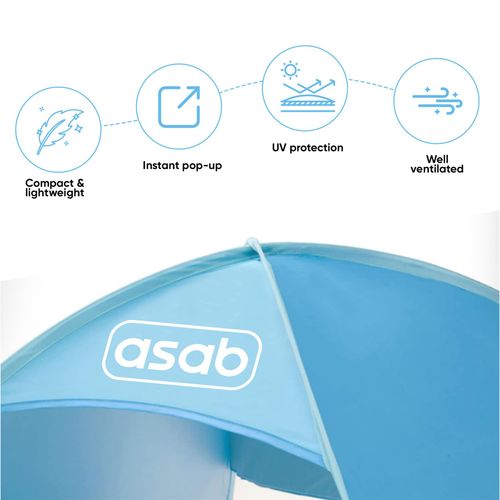 Pop Up Beach Tent - BLUE