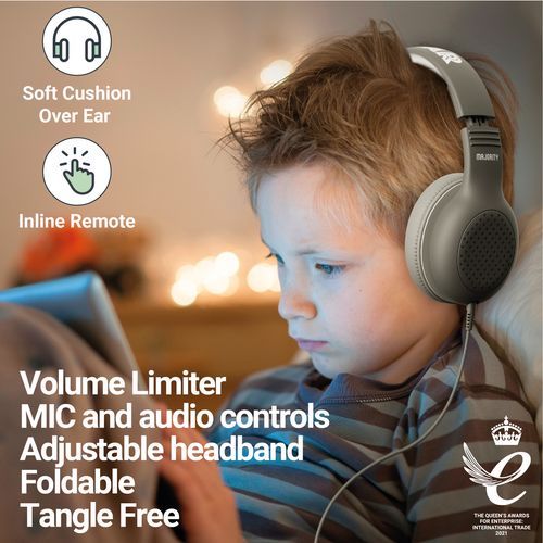 MAJORITY SUPERSTAR KIDS HEADPHONES GREY