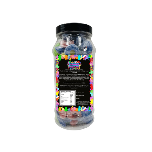 Fizzy Tongue Painting Dummies Retro Sweets Gift Jar - 515g