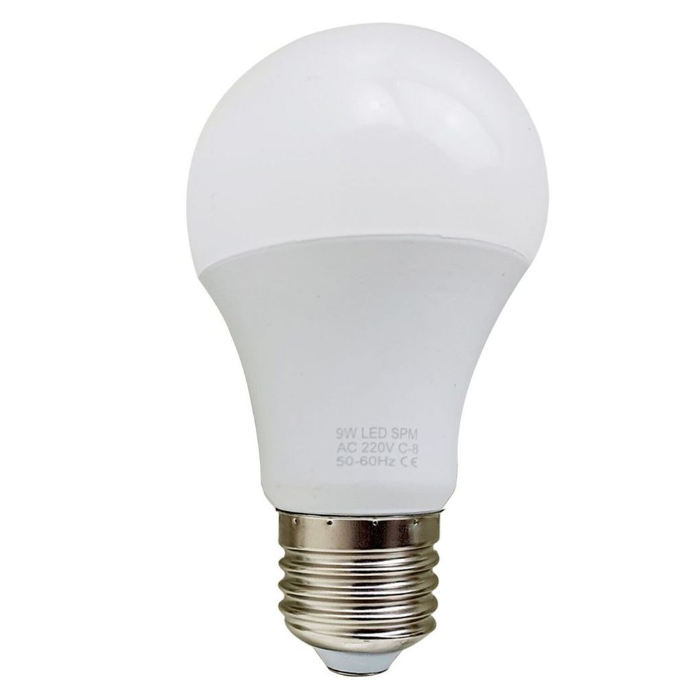 9W E27 Screw LED Light GLS bulbs, Energy Saving Edison Cool White 6000K non dimmable lights