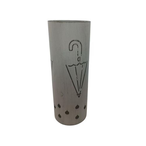 49CM CREAM METAL UMBRELLA STAND