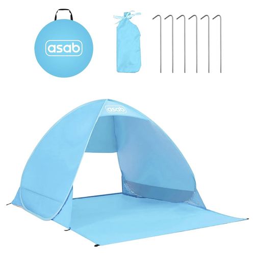 Pop Up Beach Tent - BLUE