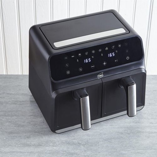 Neo Black Electric 8.5L Digital Air Fryer with Glass Viewing Window