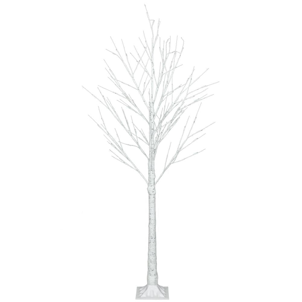 6FT Snowflake Christmas Tree with 96 LED Lamp