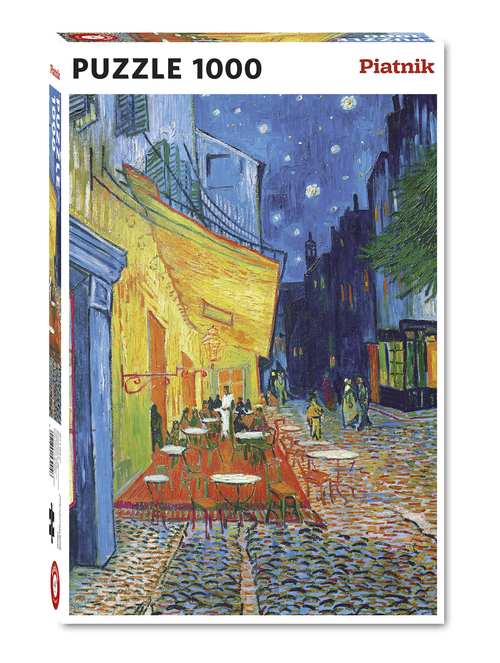 Van Gogh - Cafe Terrace at Night 1000 Piece Jigsaw Puzzle