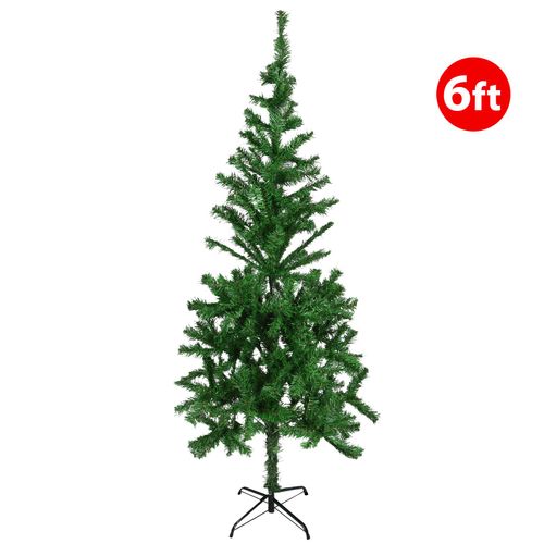 Christmas Tree Green Metal Stand - 6FT AS-11177