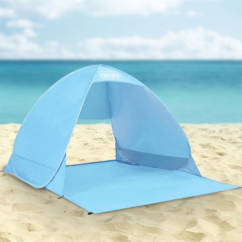 Pop Up Beach Tent - BLUE