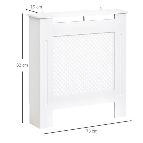 Radiator Cover Heating Cabinet Grill Style Diamond Design 78Lx19Wx82Hcm