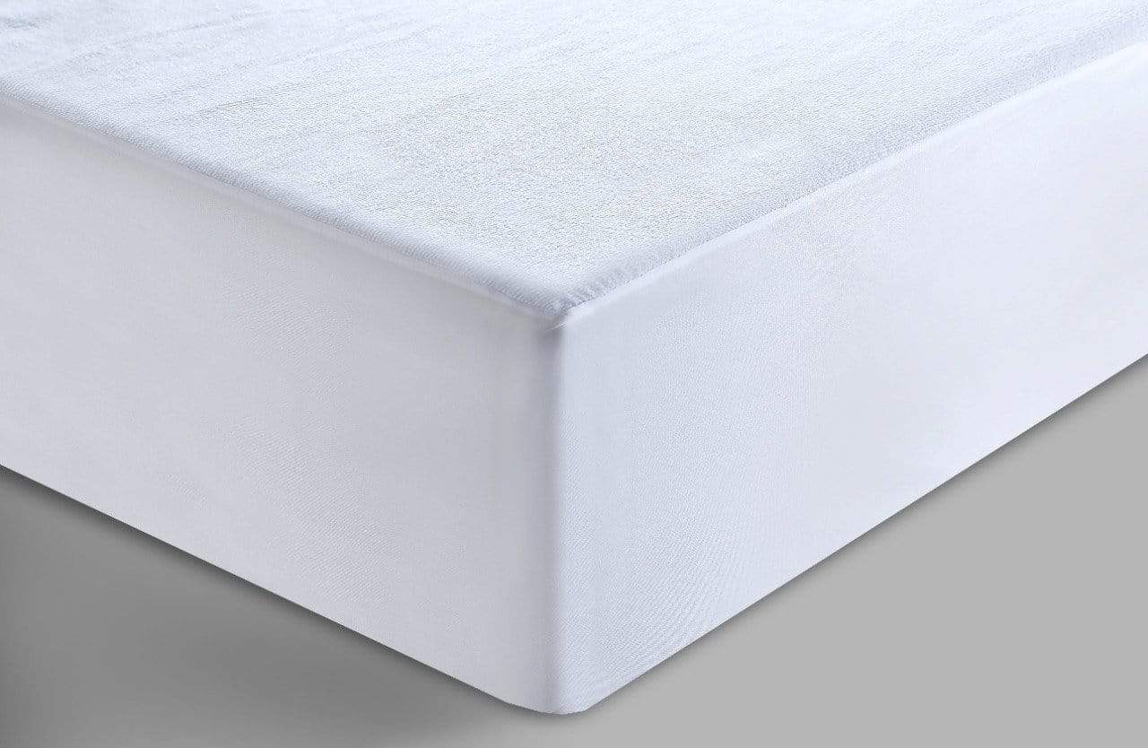 OLIVIA ROCCO Waterproof Terry Towel Mattress Protector With Deep Skirt Highly Absorbent Noise Free Comfort Full Bed Size OEKO TEX Certified