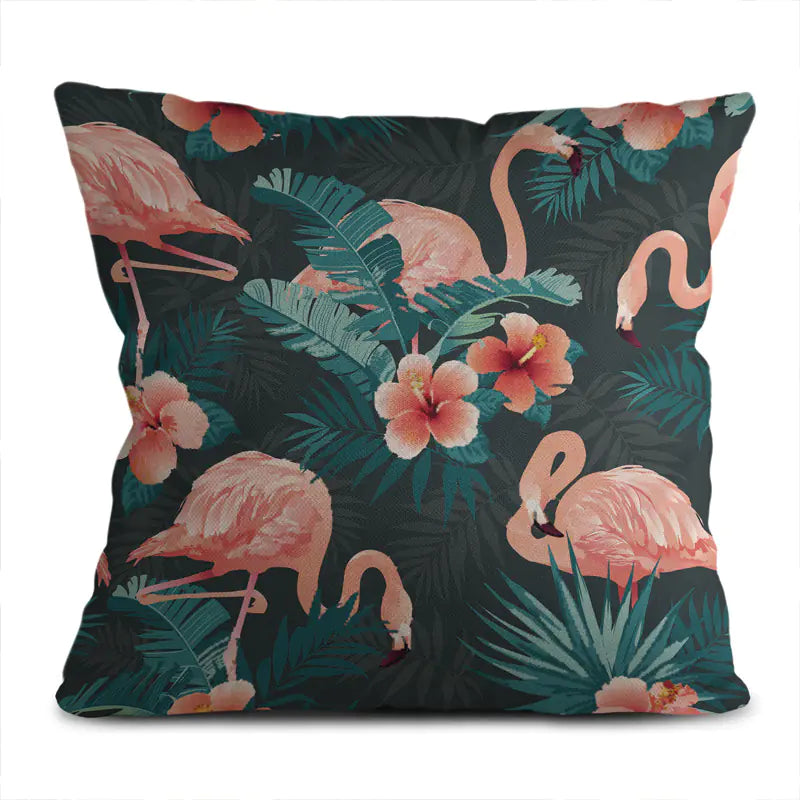 Super Soft Nature Print Pillowcase – Decorative Cushion Cover 45cm