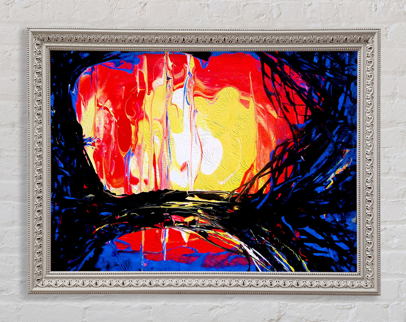 Abstract Earth Framed Wall Art