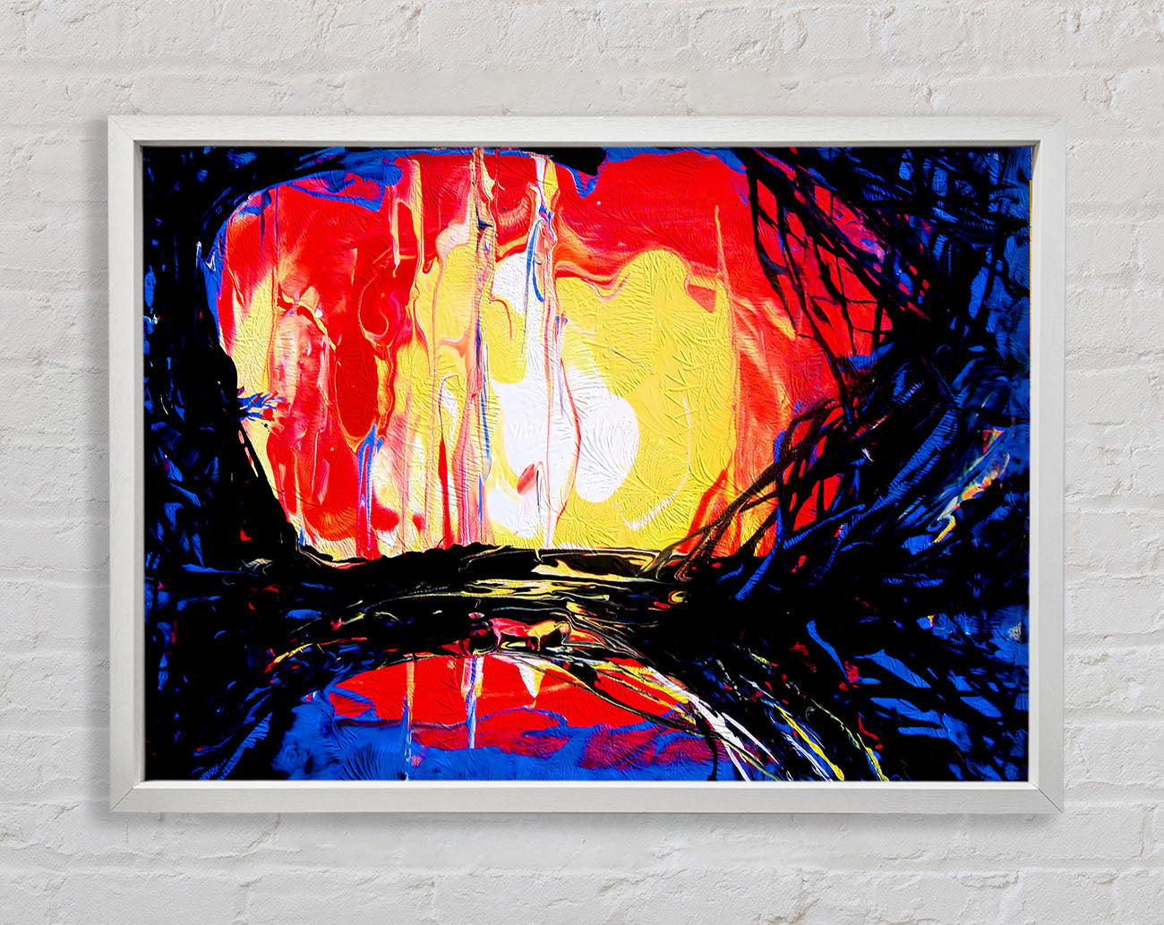 Abstract Earth Framed Wall Art