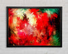 Abstract Swirl Design Framed Wall Art
