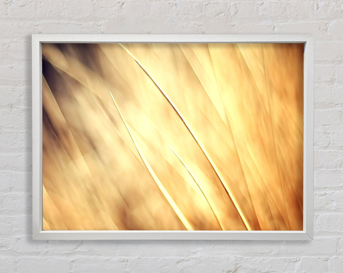 Autumn Grass Framed Wall Art
