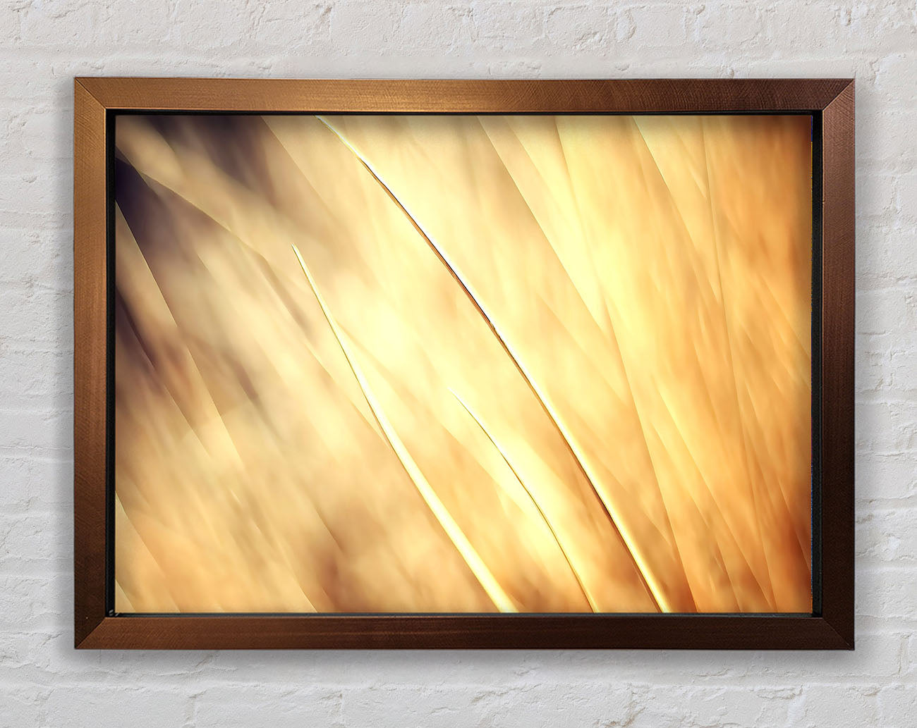 Autumn Grass Framed Wall Art