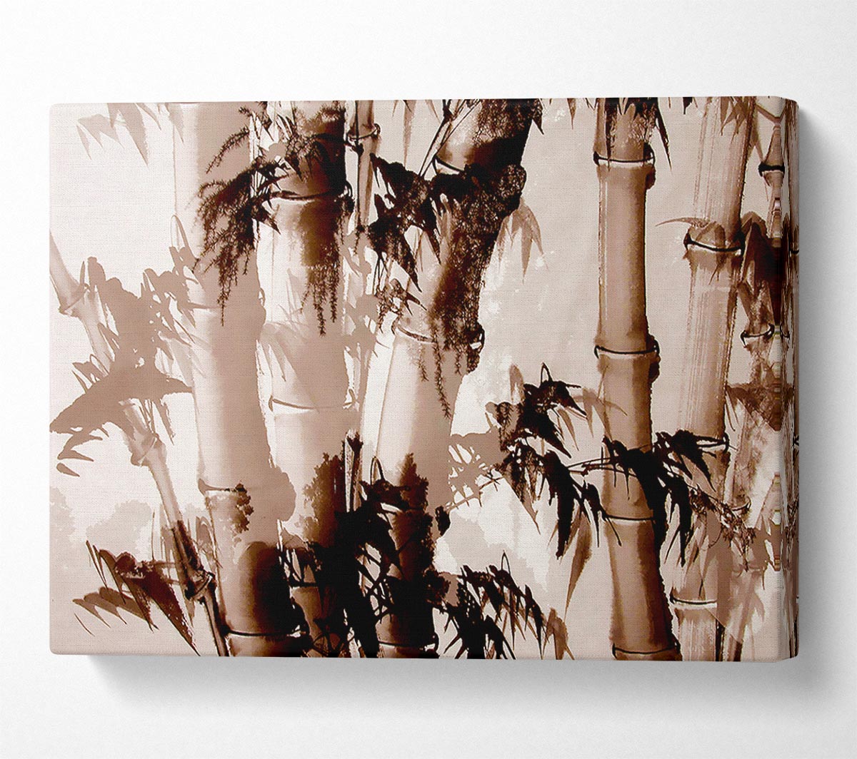 Bamboo Caines Canvas Wall Art
