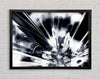 Black n White Explosive Framed Wall Art