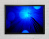 Blue Spot Lights Framed Wall Art