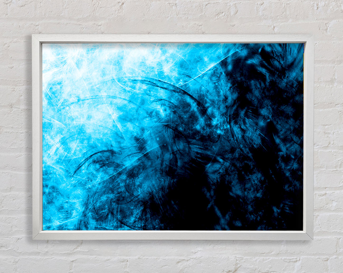 Blue Storm Framed Wall Art