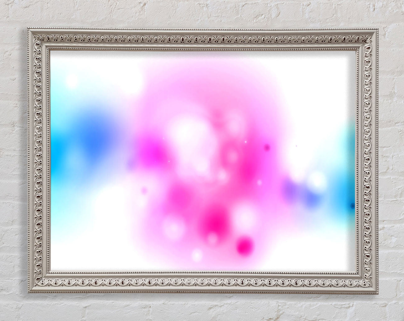 Blurred Colours Framed Wall Art
