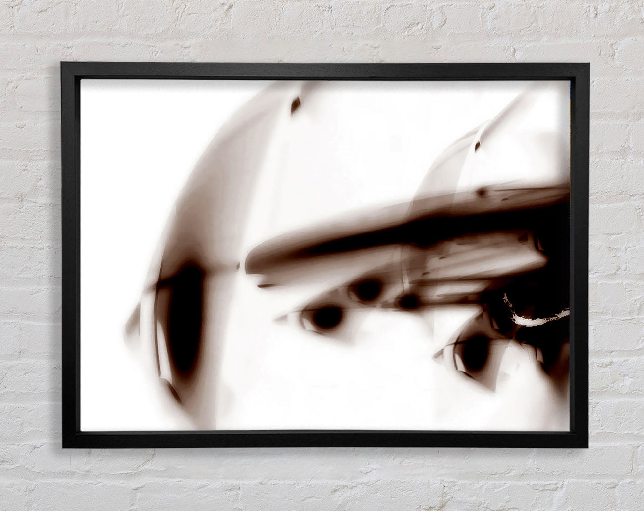 Chocolate Alien Planet Framed Wall Art