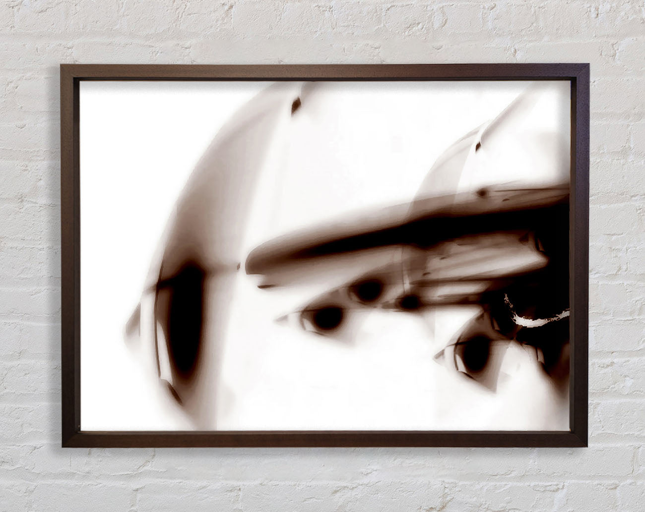 Chocolate Alien Planet Framed Wall Art