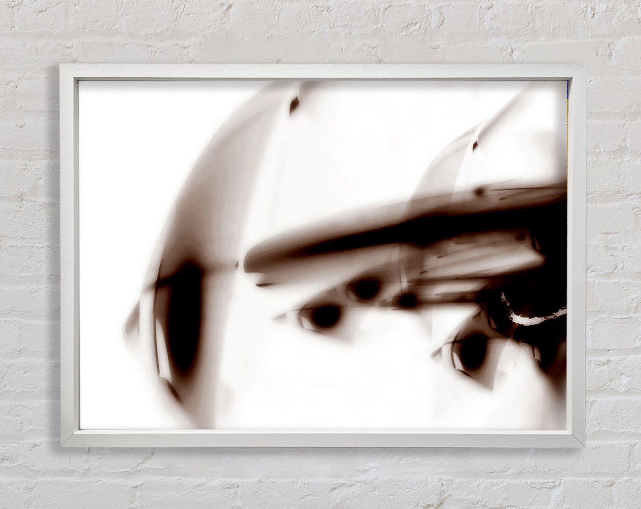 Chocolate Alien Planet Framed Wall Art