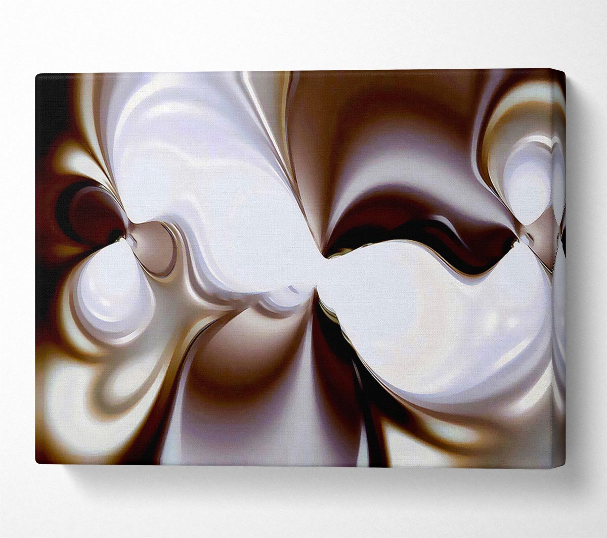 Chocolate Cream Canvas Wall Art
