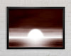 Chocolate Horizon Framed Wall Art
