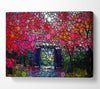 Circles In The Garden Canvas Wall Art