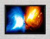 Collision Framed Wall Art
