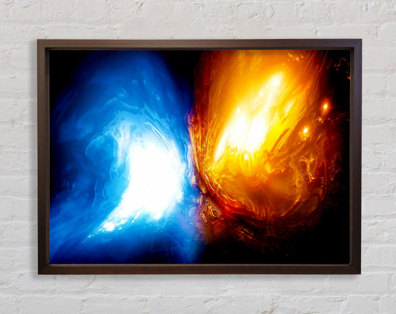 Collision Framed Wall Art