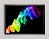 Colorful Smoke 2 Framed Wall Art