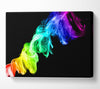 Colorful Smoke 2 Canvas Wall Art