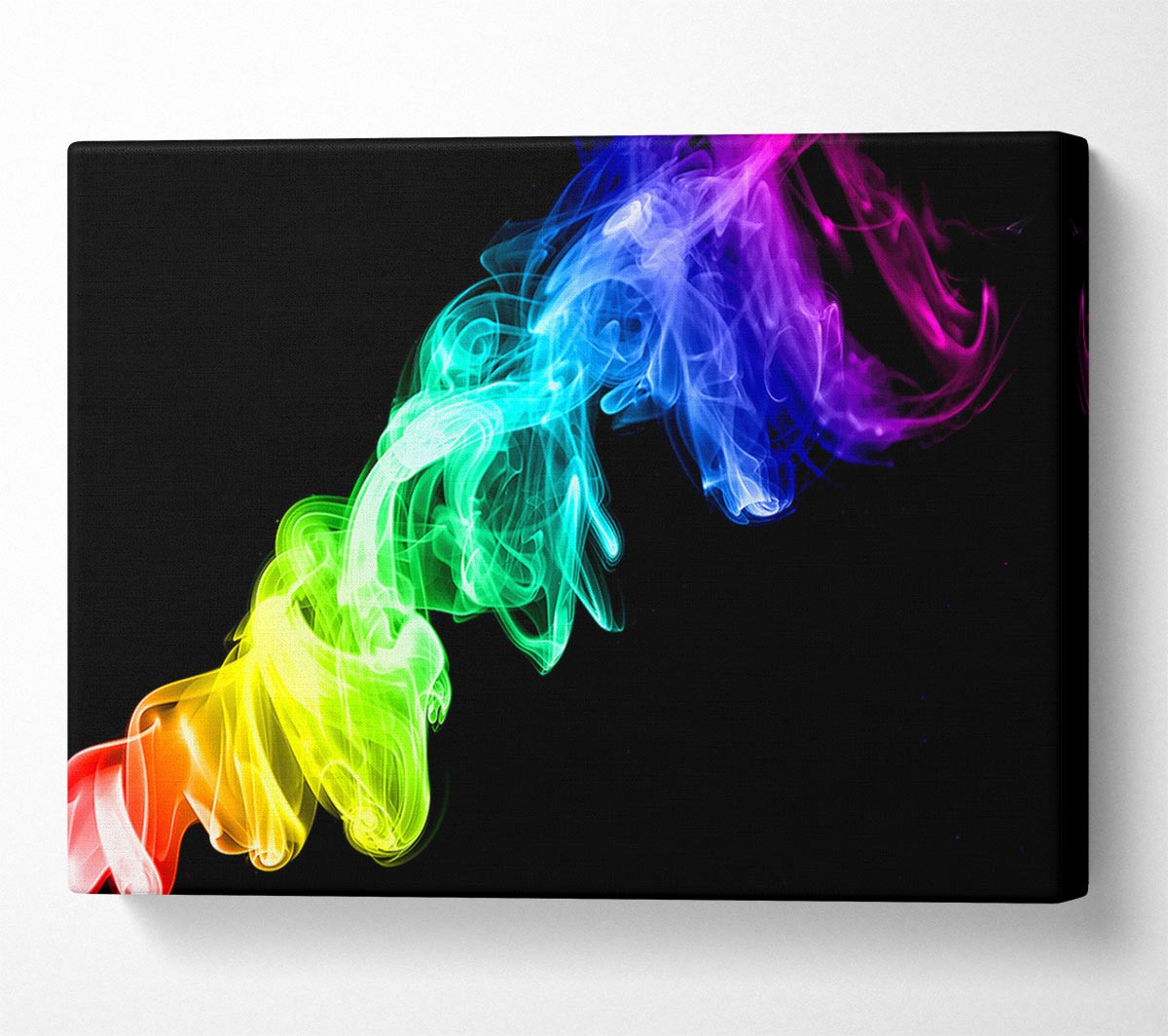 Colorful Smoke 2 Canvas Wall Art
